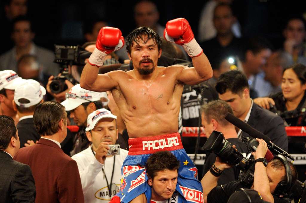 Manny Pacquiao will take on Floyd Mayweather on May 2, 2015.