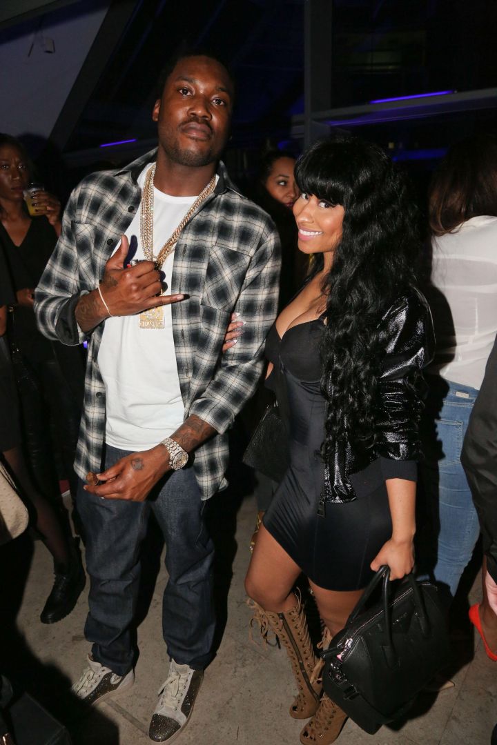 Meek Mill & Nicki Minaj At A Grammy Party