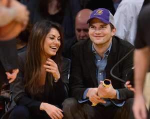 Celebrities At The Los Angeles Lakers Game