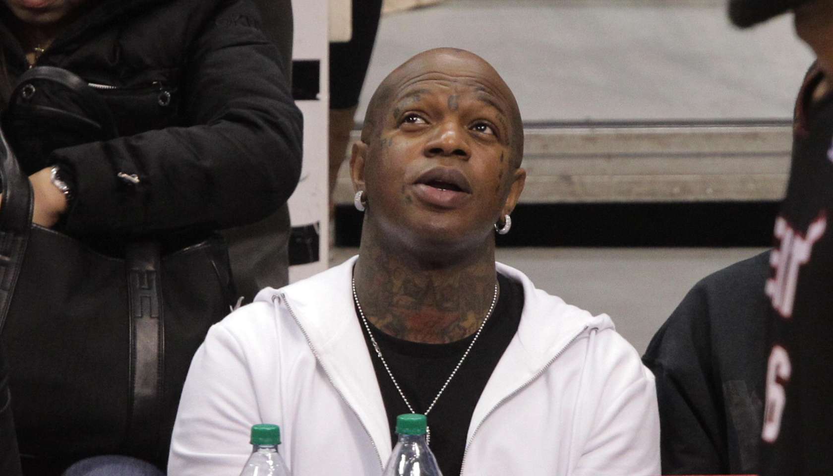 Celebrities At The Clippers Game