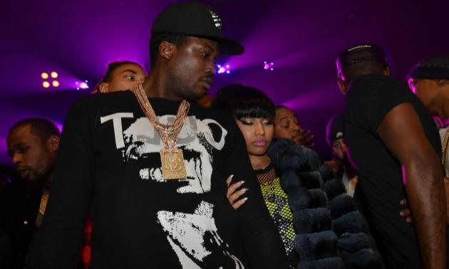 Meek Mill & Nicki Minaj Attend An NBA All-Star Weekend Party