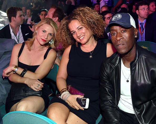 Claire Danes, Bridgid Coulter and Don Cheadle