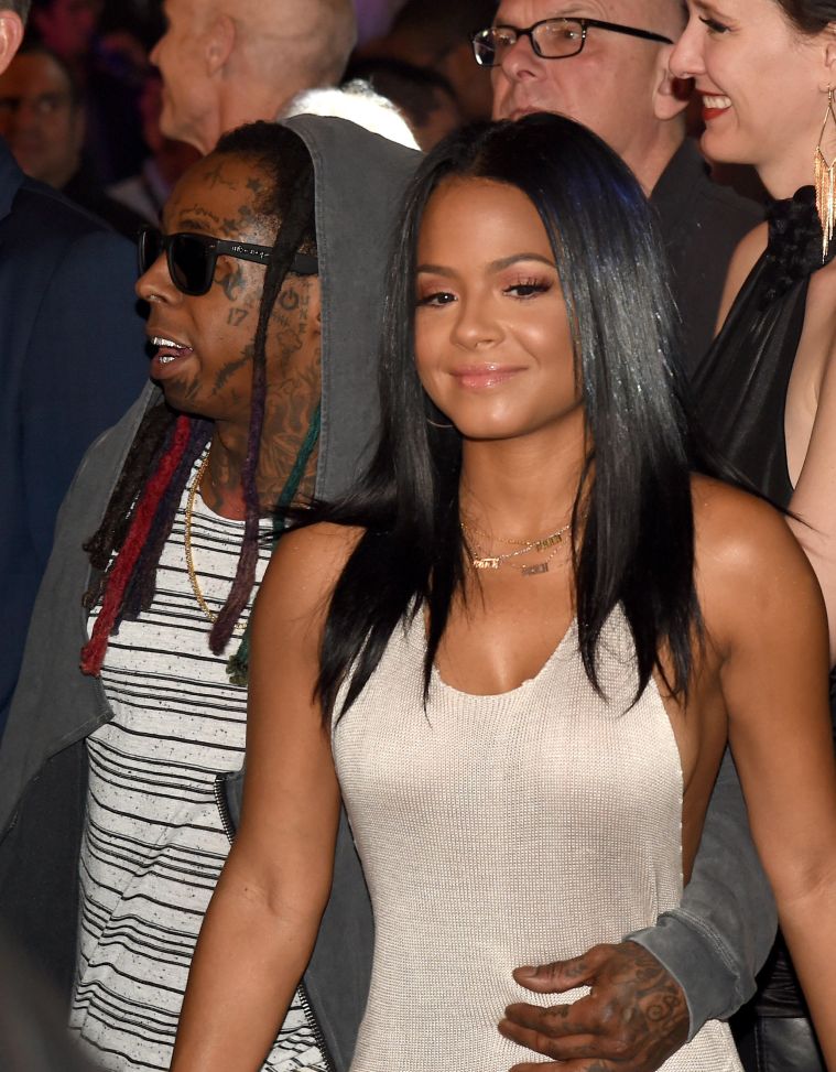 Lil Wayne and Christina Milian