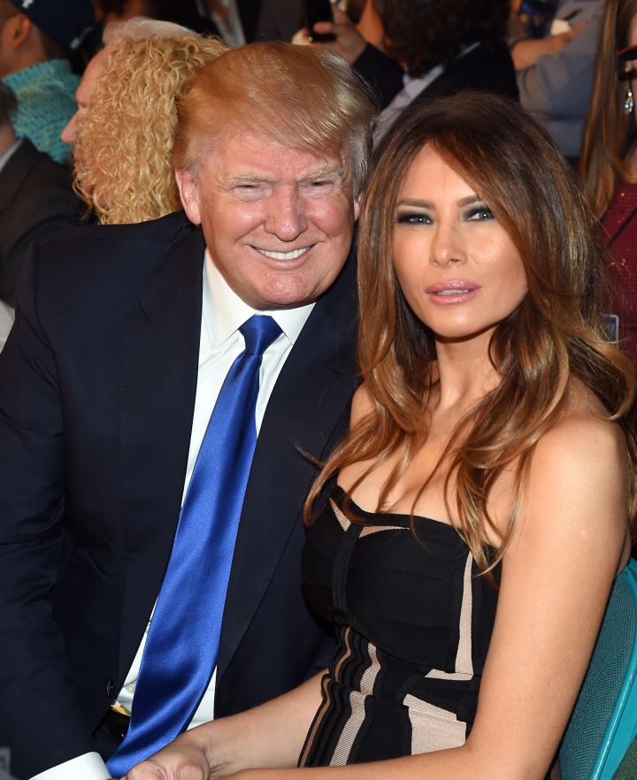 Donald and Melania Trump