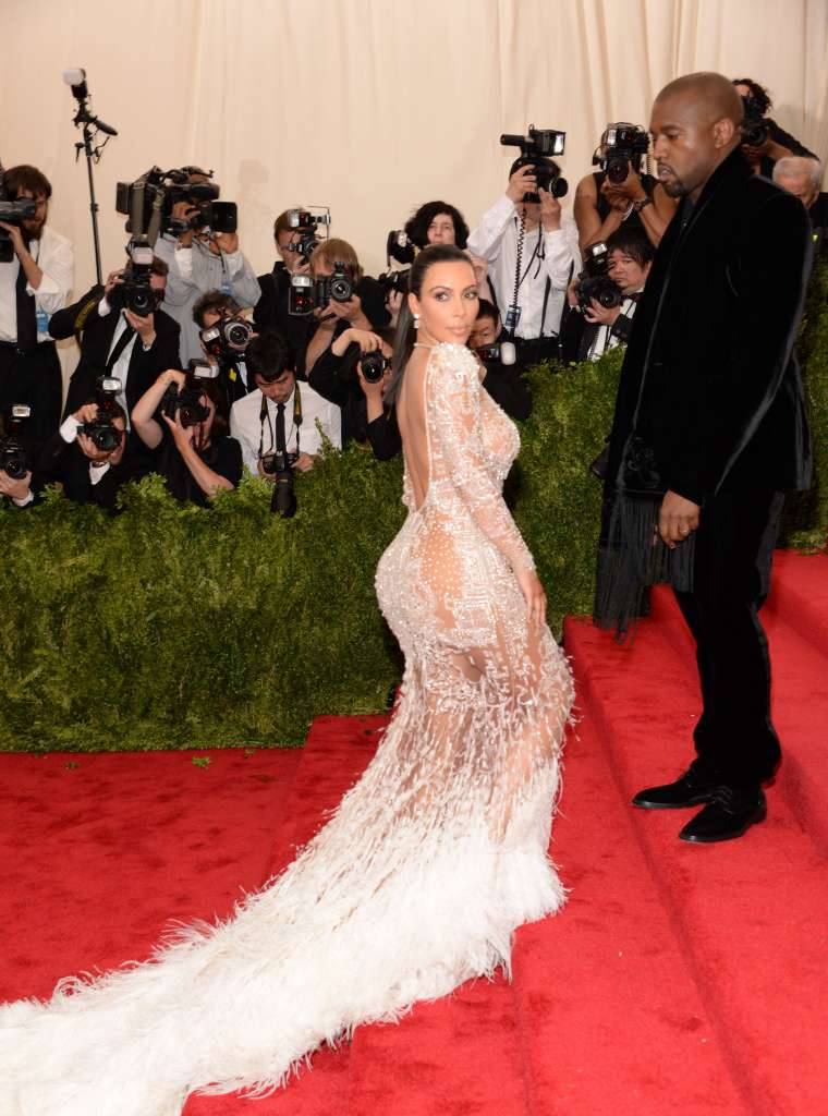 Kim Kardashian and Kanye West