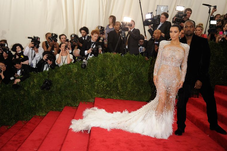 Kim Kardashian and Kanye West