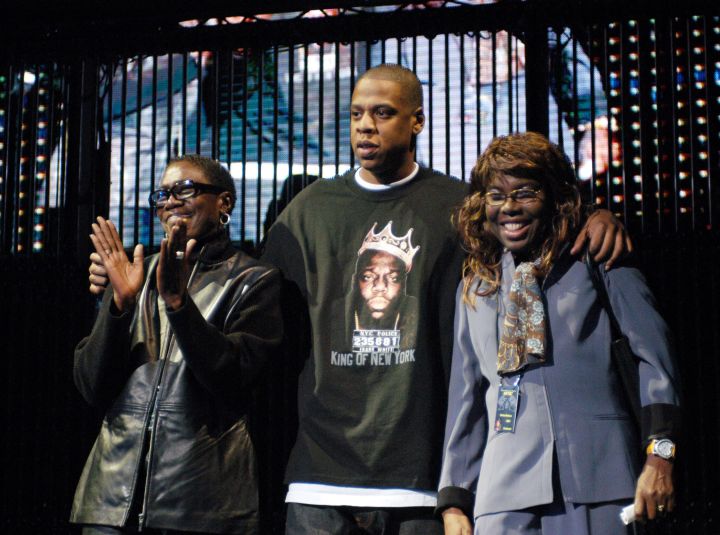 Jay Z With Afeni Shakur & Voletta Wallace