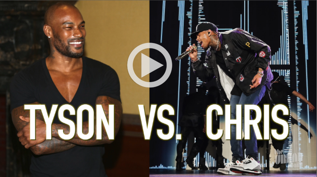 Chris Brown and Tyson Beckford