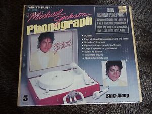 Michael Jackson record player