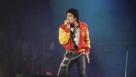 Michael Jackson Performs At Wembley