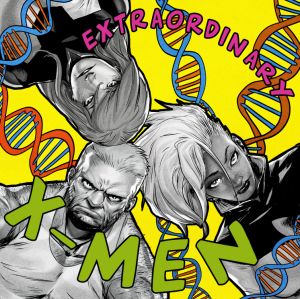 Extraordinary X-Men #1 artwork by Sanford Green (De La Soul's 3 Feet High and Rising)