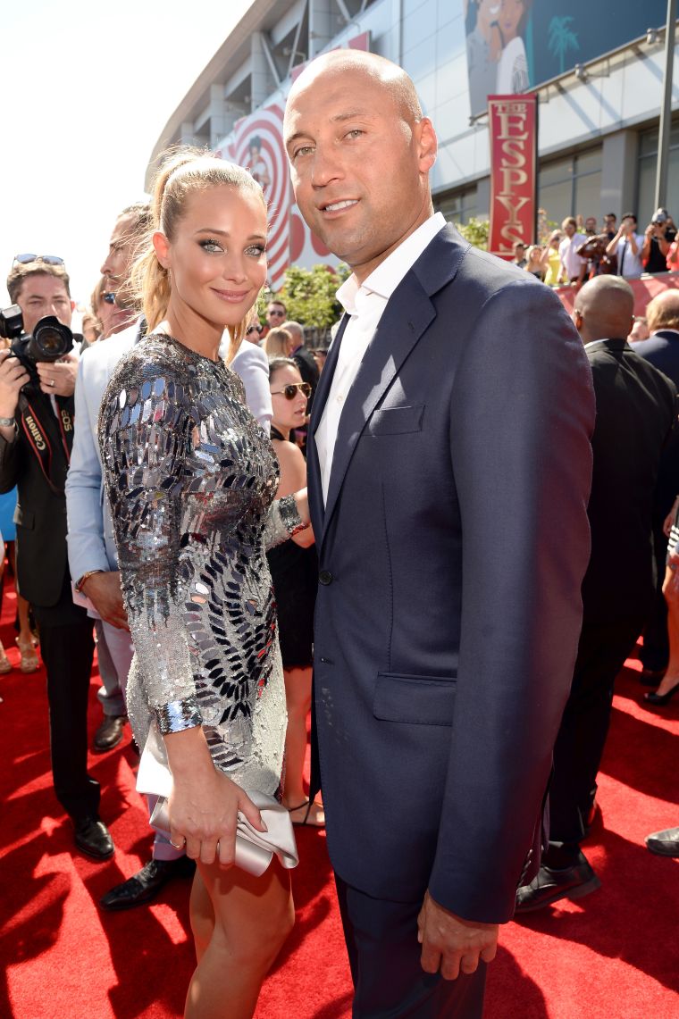 Derek Jeter and Model Hannah Davis