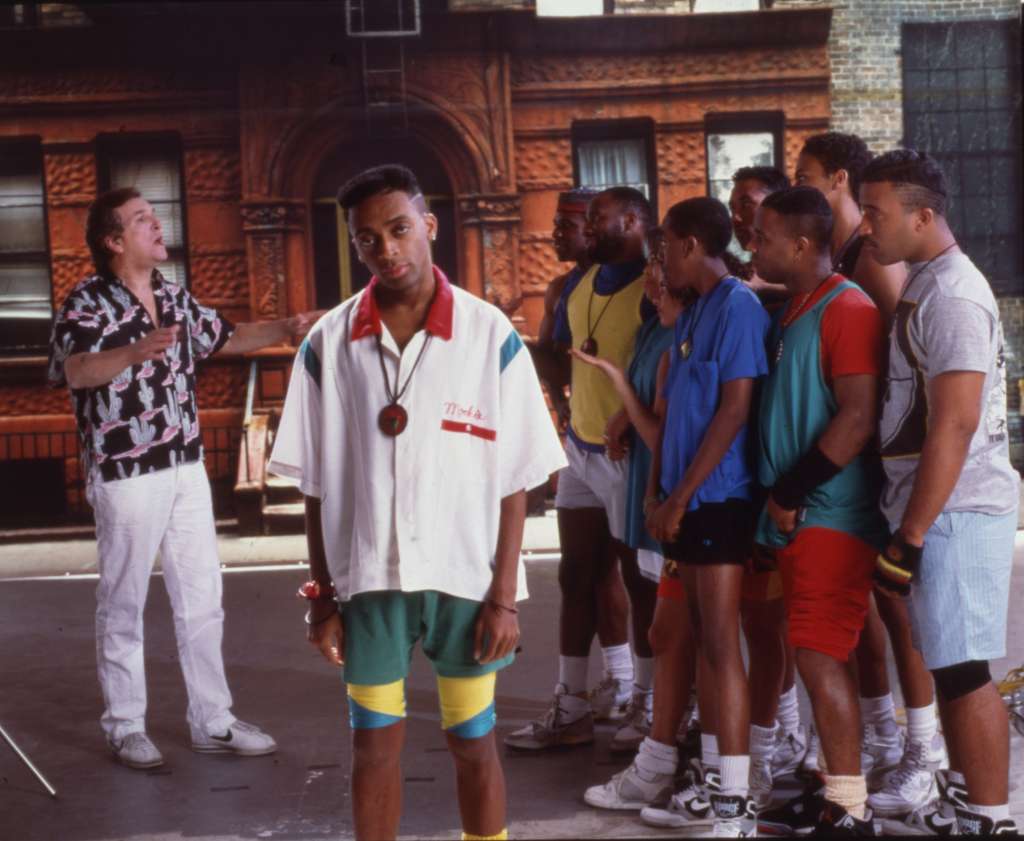 Lee, Aiello, & Others In 'Do The Right Thing'