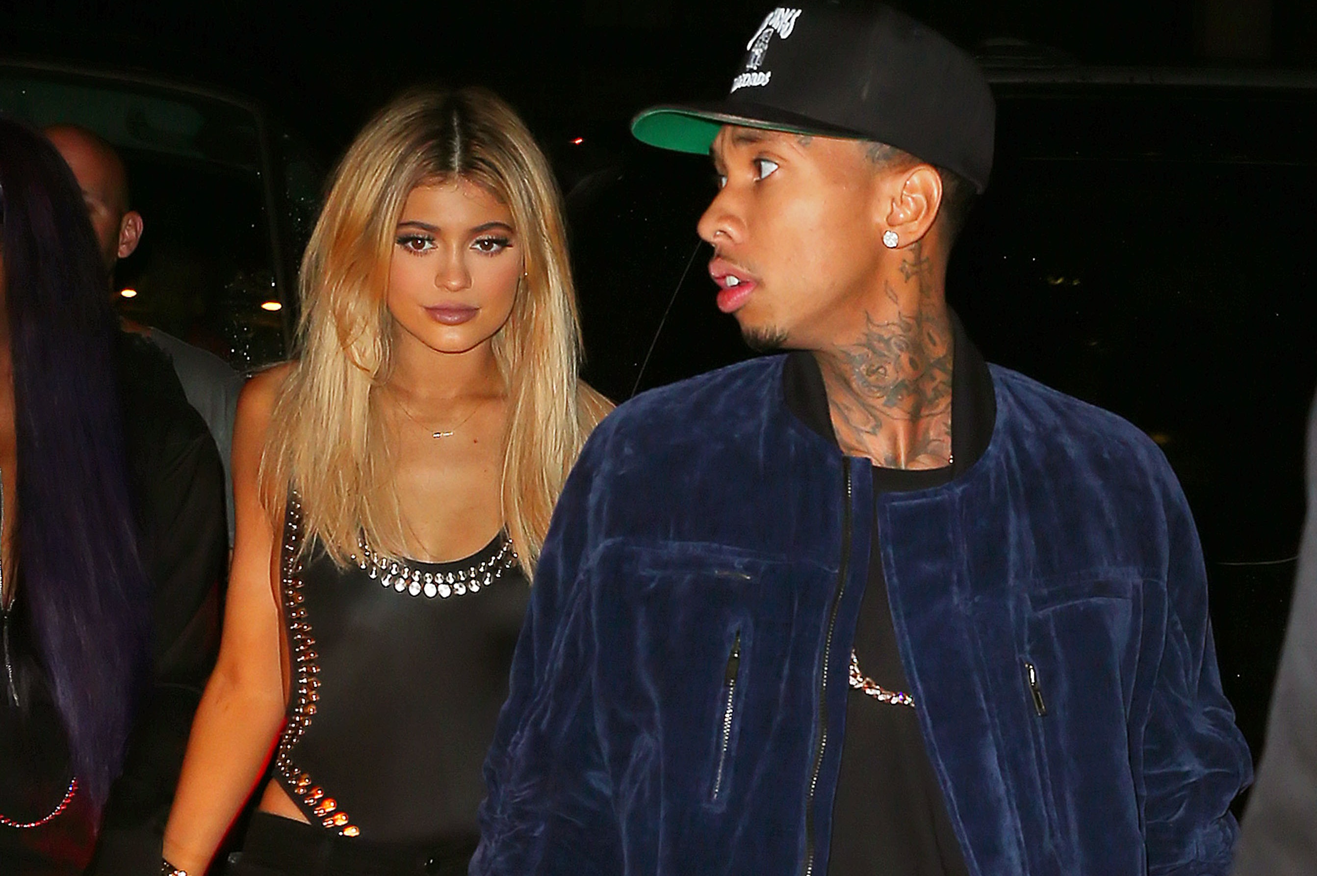 Kylie Jenner and Tyga go to Game nightclub after attending Alexander Wang in NYC
