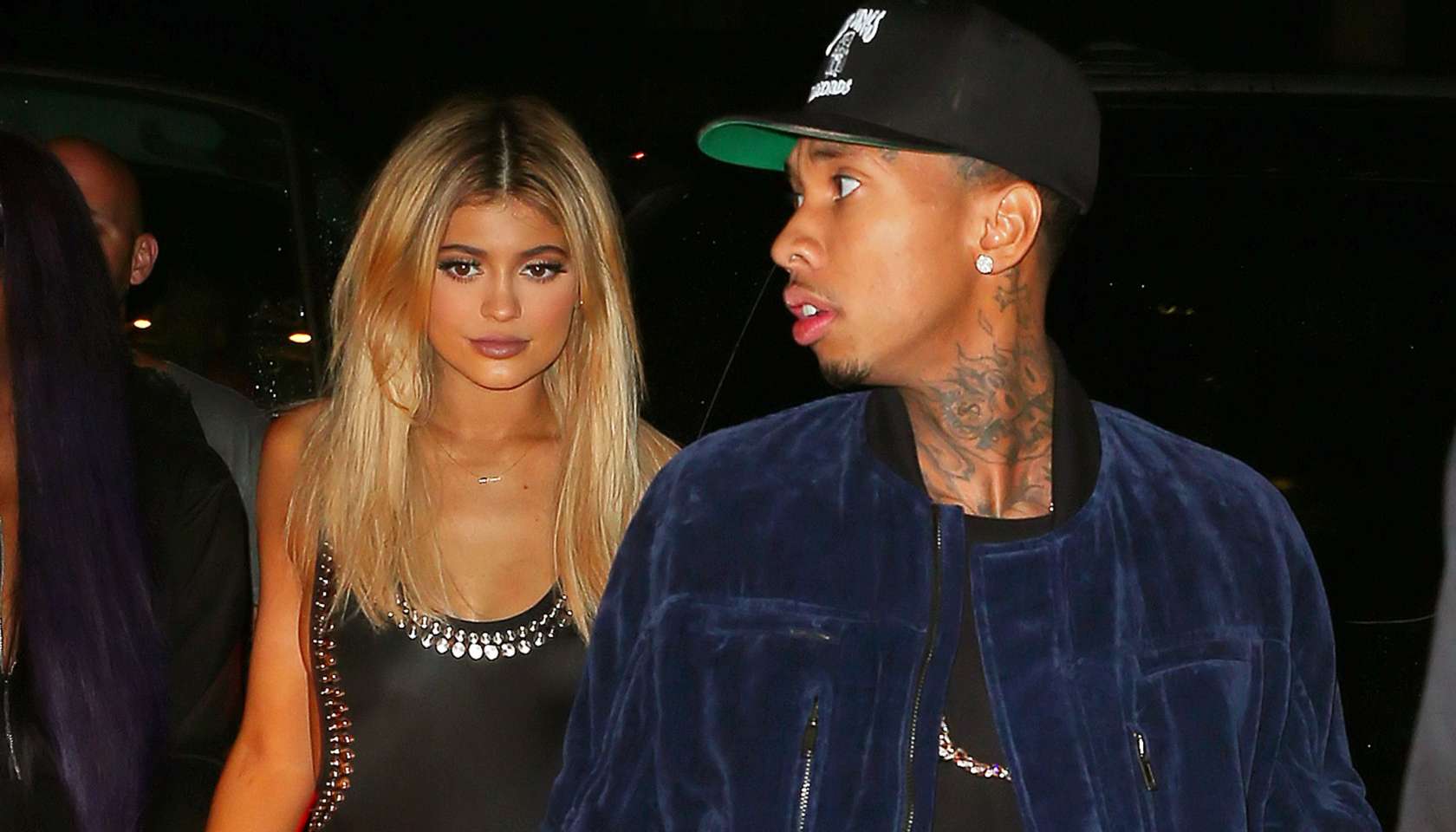Kylie Jenner and Tyga go to Game nightclub after attending Alexander Wang in NYC