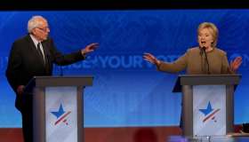 Democratic Presidential Candidates Debate In New Hampshire
