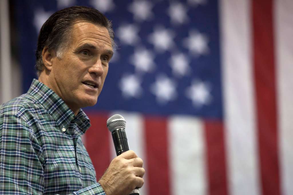 Mitt Romney Campaigns With AK Senate Candidate Dan Sullivan In Anchorage