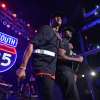 Jay-Z and Memphis Bleek perform during TIDAL X: Jay-Z B-sides in NYC on May 16, 2015 in New York City
