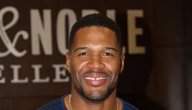 Michael Strahan Book Signing For 'Wake Up Happy: The Dream Big, Win Big Guide To Transforming Your Life'