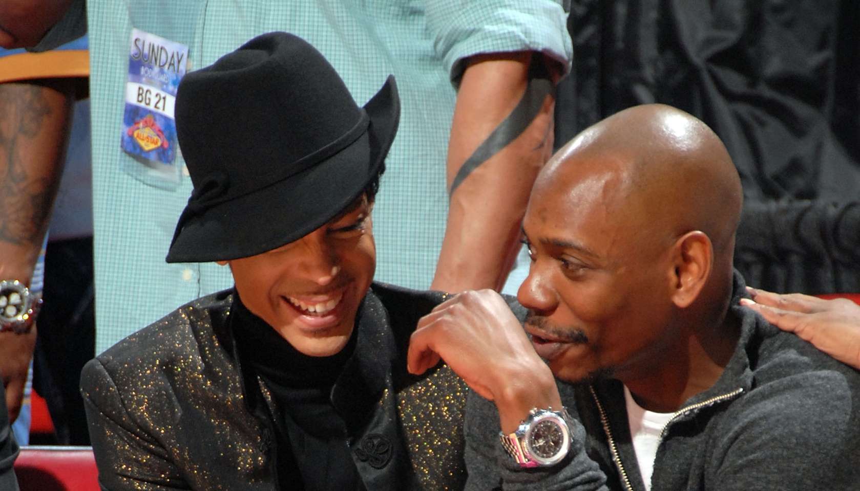 Celebrities At NBA All Star Game