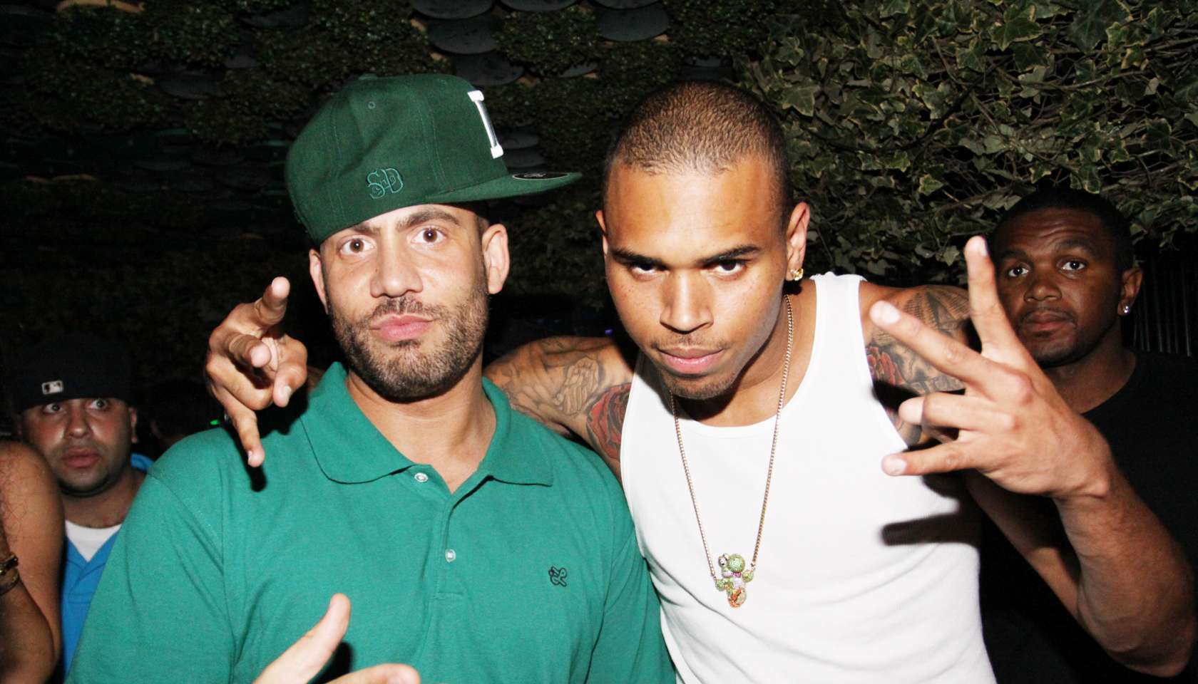 DJ Drama, Chris Brown, Skeme, & Lyquin