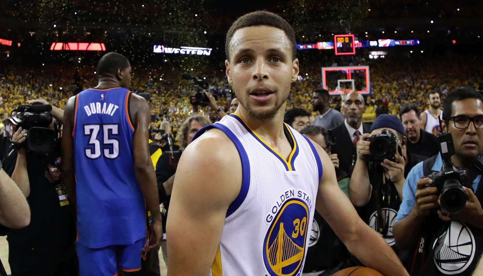 Oklahoma City Thunder v Golden State Warriors - Game Seven