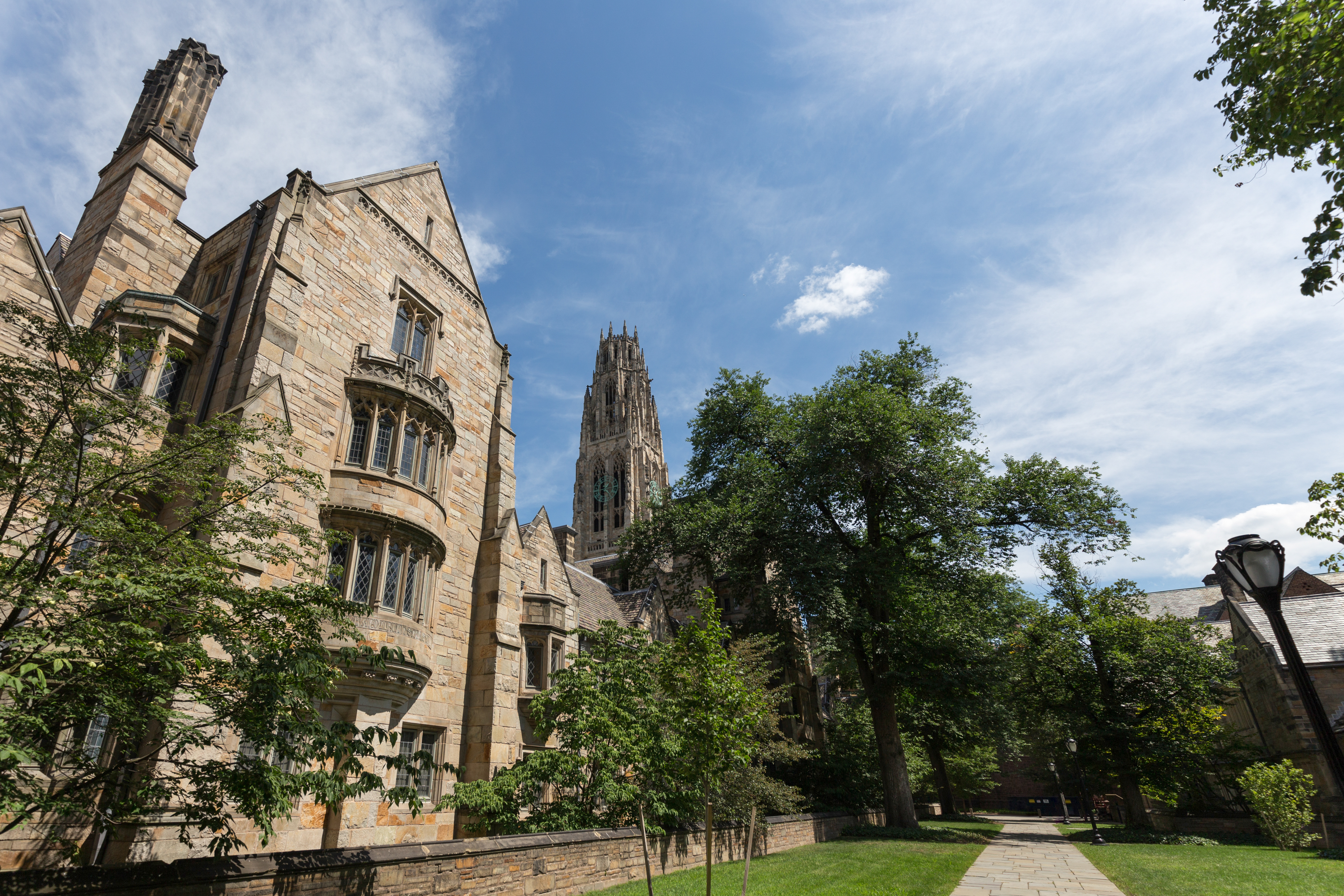 Library Walk, Yale University Campus
