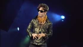 Prince Performs At The Hollywood Bowl