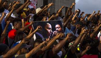 Protests Continue In Baton Rouge After Police Shooting Death Of Alton Sterling