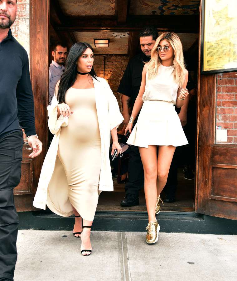 Kim Kardashian and Kylie Jenner