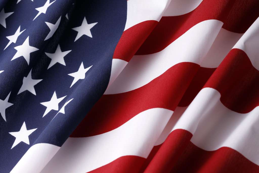 USA American Flag Background