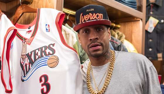 Allen Iverson Names Favorite Rappers & Basketball Players Of All Time