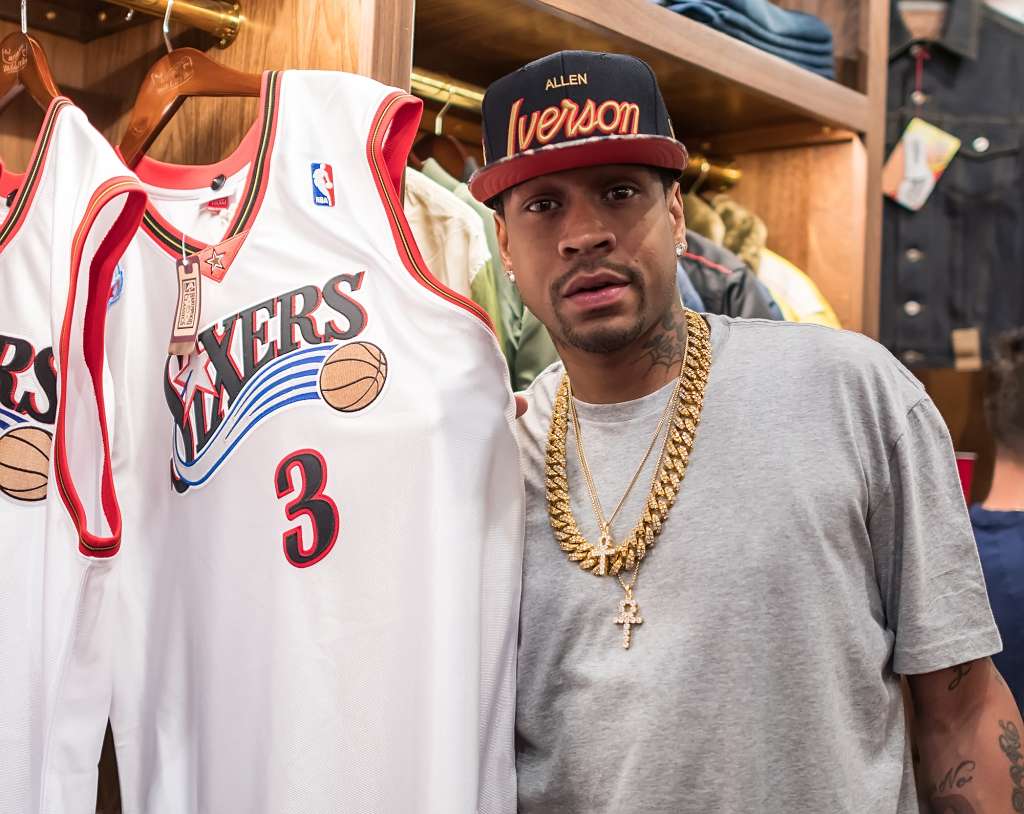 Allen Iverson 2001 All Star Mitchell & Ness Jersey Release Party