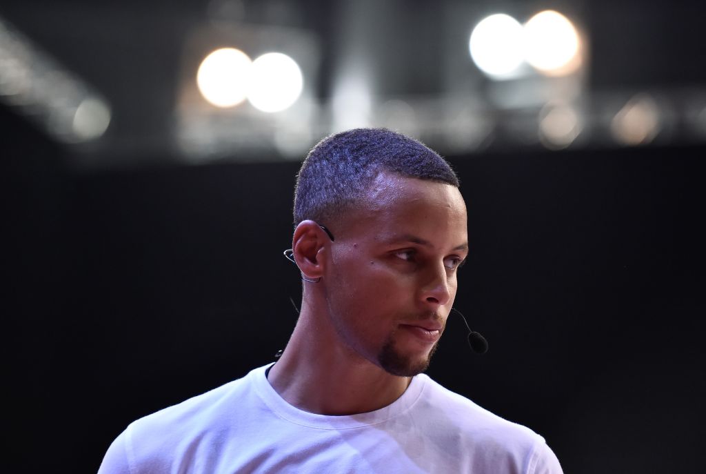 NBA Player Stephen Curry in Guangzhou