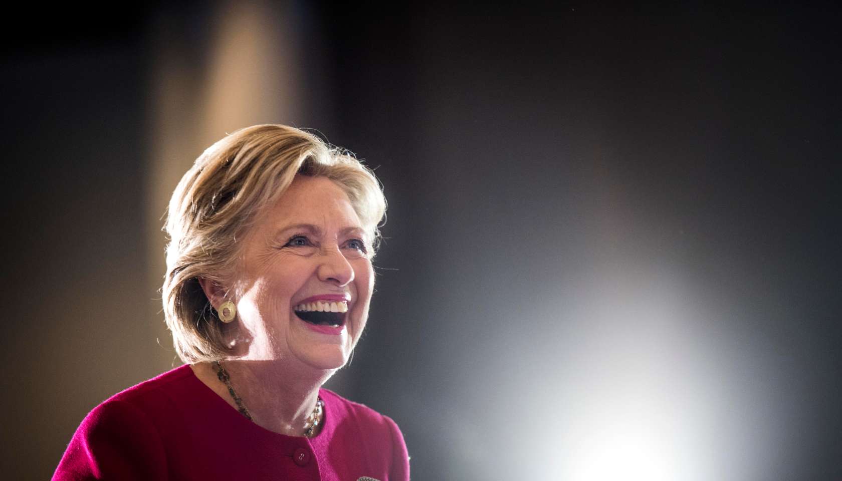 Democratic Nominee for President of the United States former Secretary of State Hillary Clinton