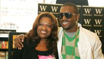 Kanye West Signs Copies of 'Raising Kanye: Life Lessons From The Mother Of A Hip-Hop Superstar'