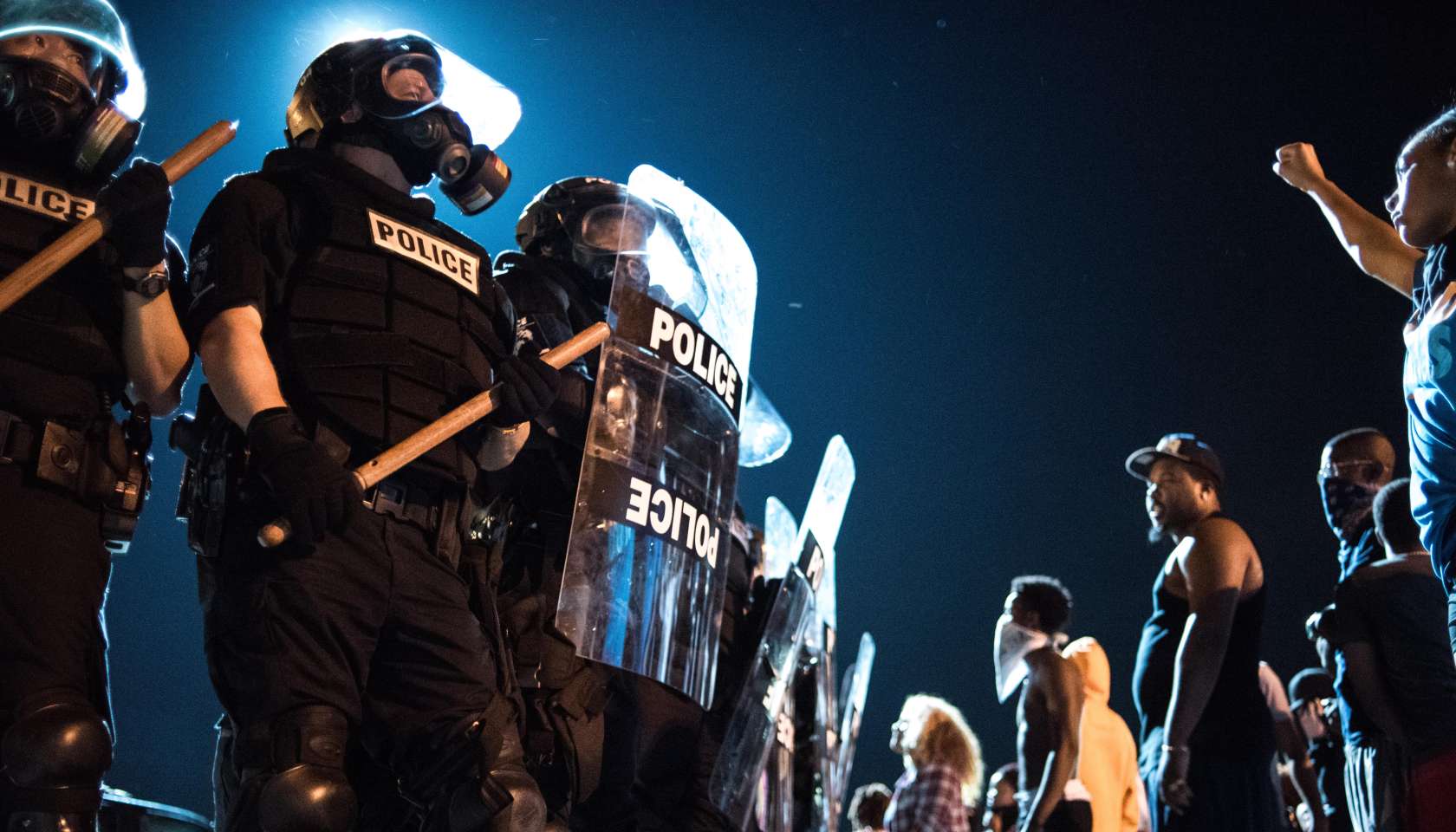 Protests Break Out In Charlotte After Police Shooting