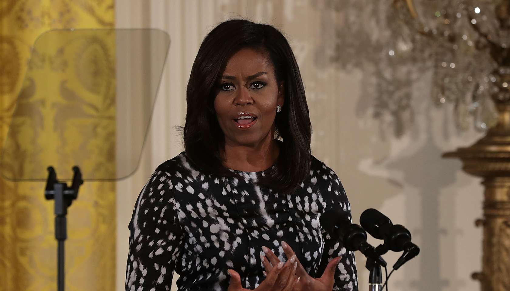 First Lady Michelle Obama Speaks At Event Celebrating 20th Century Art