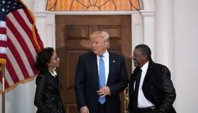 Donald Trump Holds Weekend Meetings In Bedminster, NJ