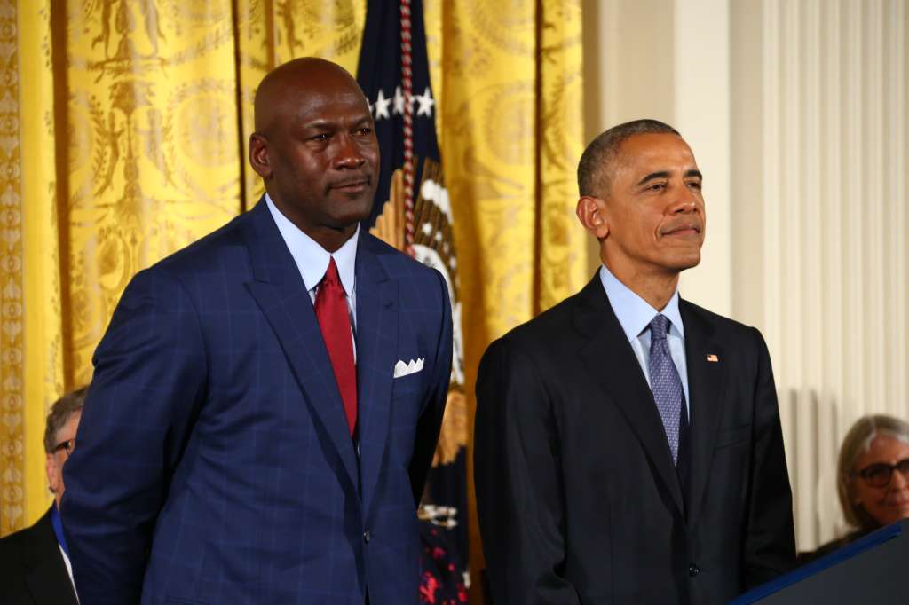 President Obama Awards Michael Jordan With Medal Of ...