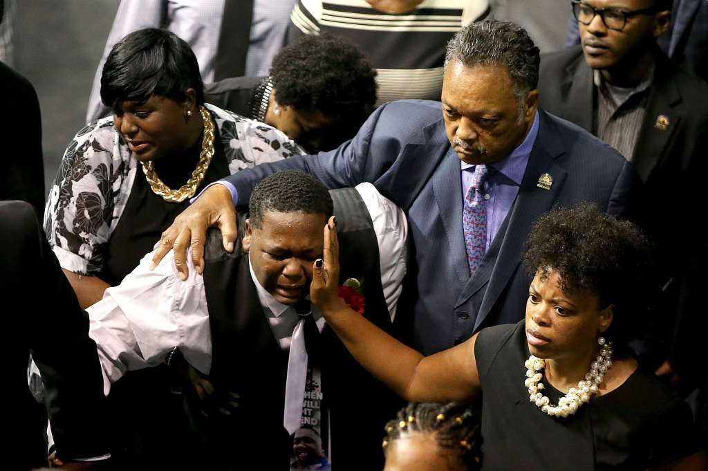 Funeral Held For Baton Rouge Police Shooting Victim Alton Sterling