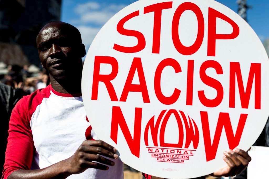 'No Room for Racism' Australia protest