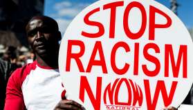 'No Room for Racism' Australia protest