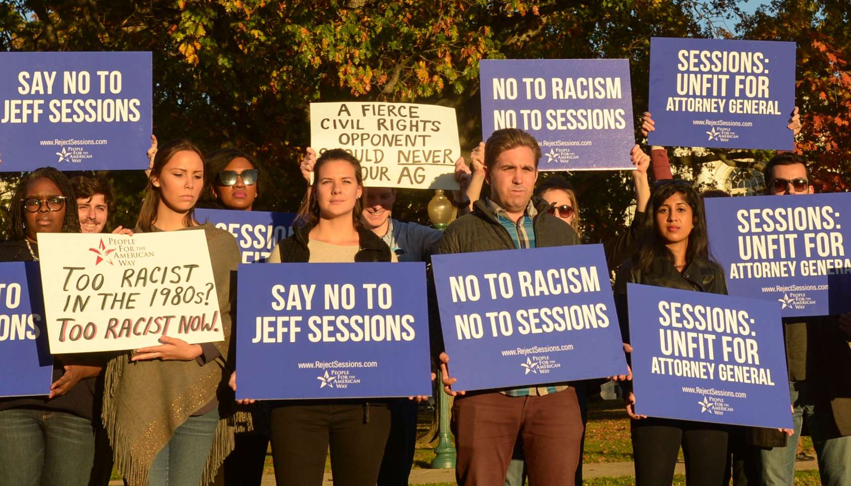 Activists Call On Senate To Reject Jeff Sessions As Attorney General