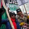 Black Lives Matter Organizes March To Trump Tower Ahead Of Martin Luther King Day